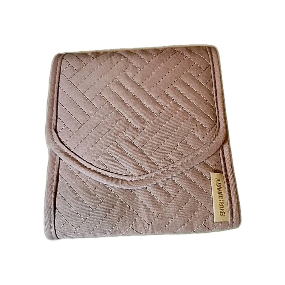 New The Best Foldable Travel Jewelry Organizer Dusty Rose Compact Nice Gift NWOT